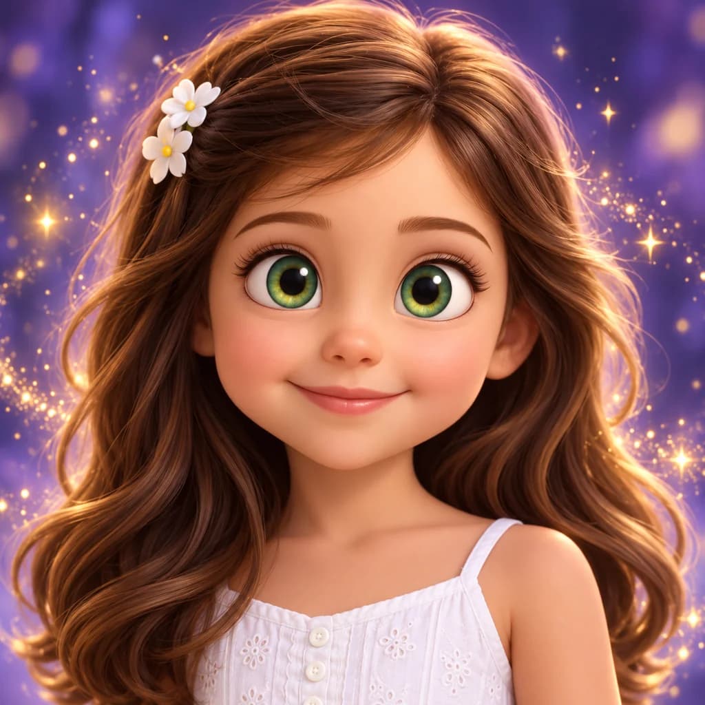 The child turned into a Face2Toon hero